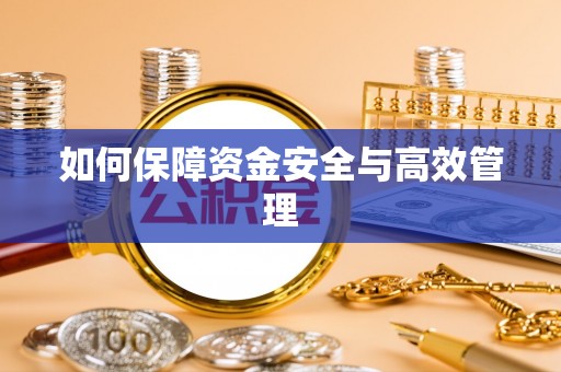 繁峙如何保障资金安全与高效管理